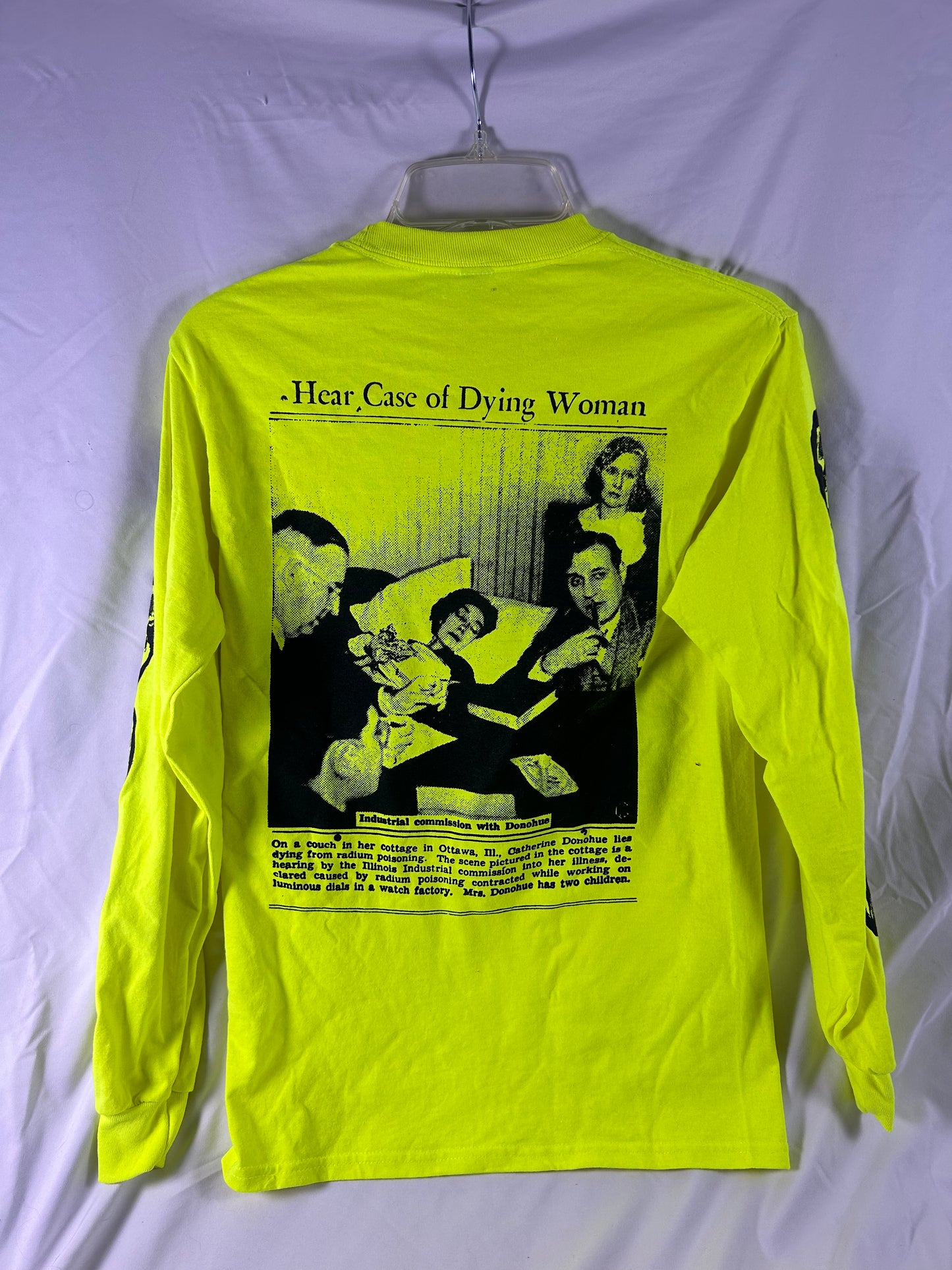 "Radium Girls" long sleeve t-shirt